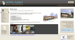 Desktop Screenshot of ilargihotel.com